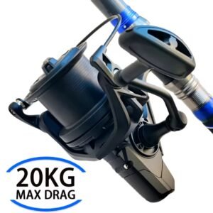 Carrete spinning 10,000 drag 20 kg
